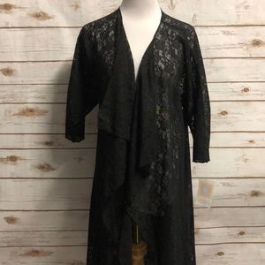 Lularoe black Lace Shirley Size Small